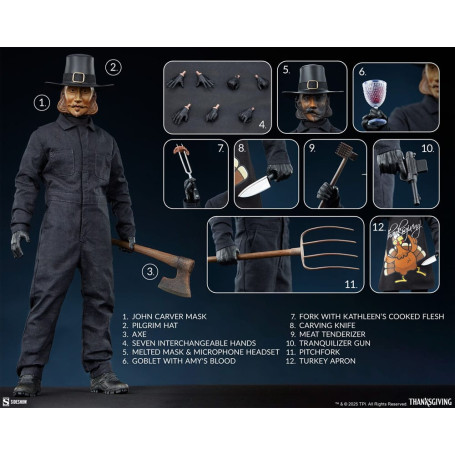 Sideshow - John Carver 1/6 - Thanksgiving (2023)