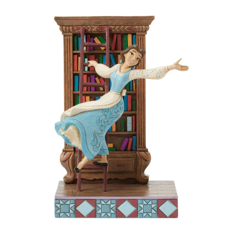 Enesco Disney Traditions by Jim Shore - Schöne Bibliothek - Die Schöne und das Biest
