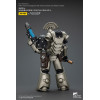 Joytoy - Warhammer - Iron Warriors MKVI Tactical Sergeant with Power Sword and Plasma Pistol