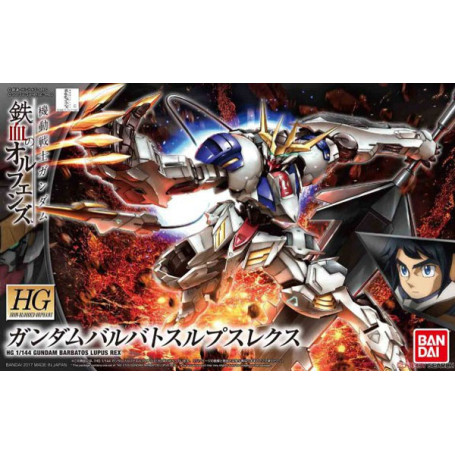 Bandai - Gunpla - Gundam 1/144 HG - GUNDAM BARBATOS LUPUS REX - Mobile Suit Gundam: Iron-Blooded Orphans