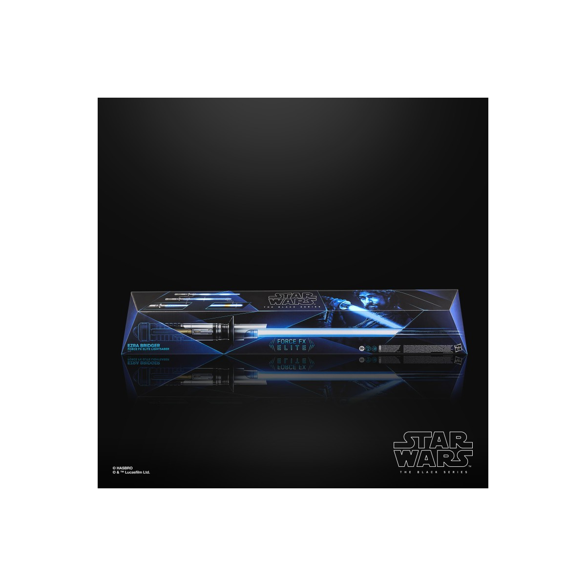 Hasbro - Ezra Bridger Force Fx Lightsaber Laserschwert - Black Serie Replica Elite