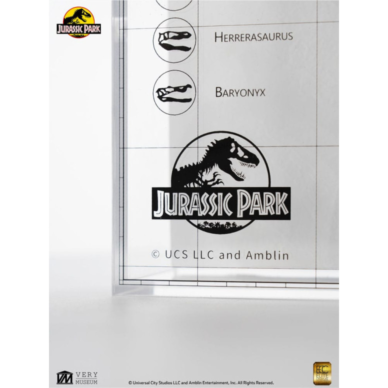 ECC Elite Creature Collectibles - Jurassic Park Topographische Karte Isla Nublar