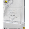 ECC Elite Creature Collectibles - Jurassic Park Topographische Karte Isla Nublar