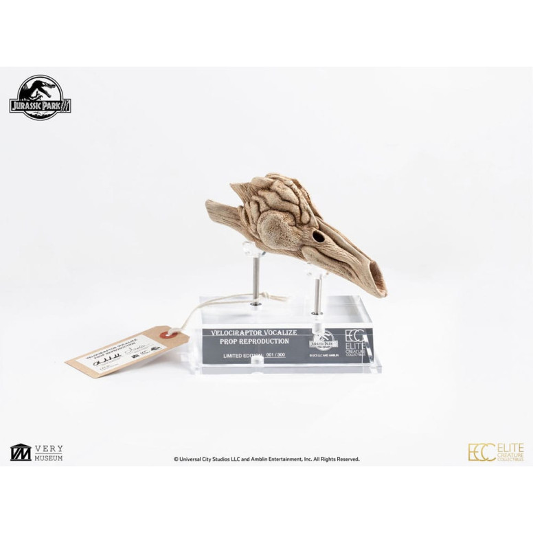 ECC Elite Creature Collectibles - Jurassic Park 3 Velociraptor Resonanzkammer 1/1