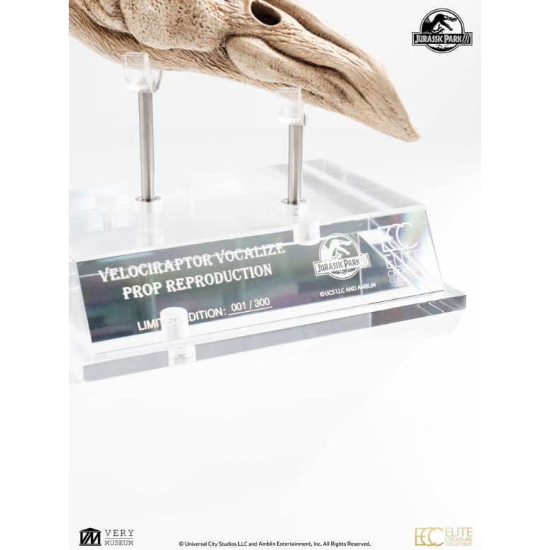 ECC Elite Creature Collectibles - Jurassic Park 3 Velociraptor Resonanzkammer 1/1