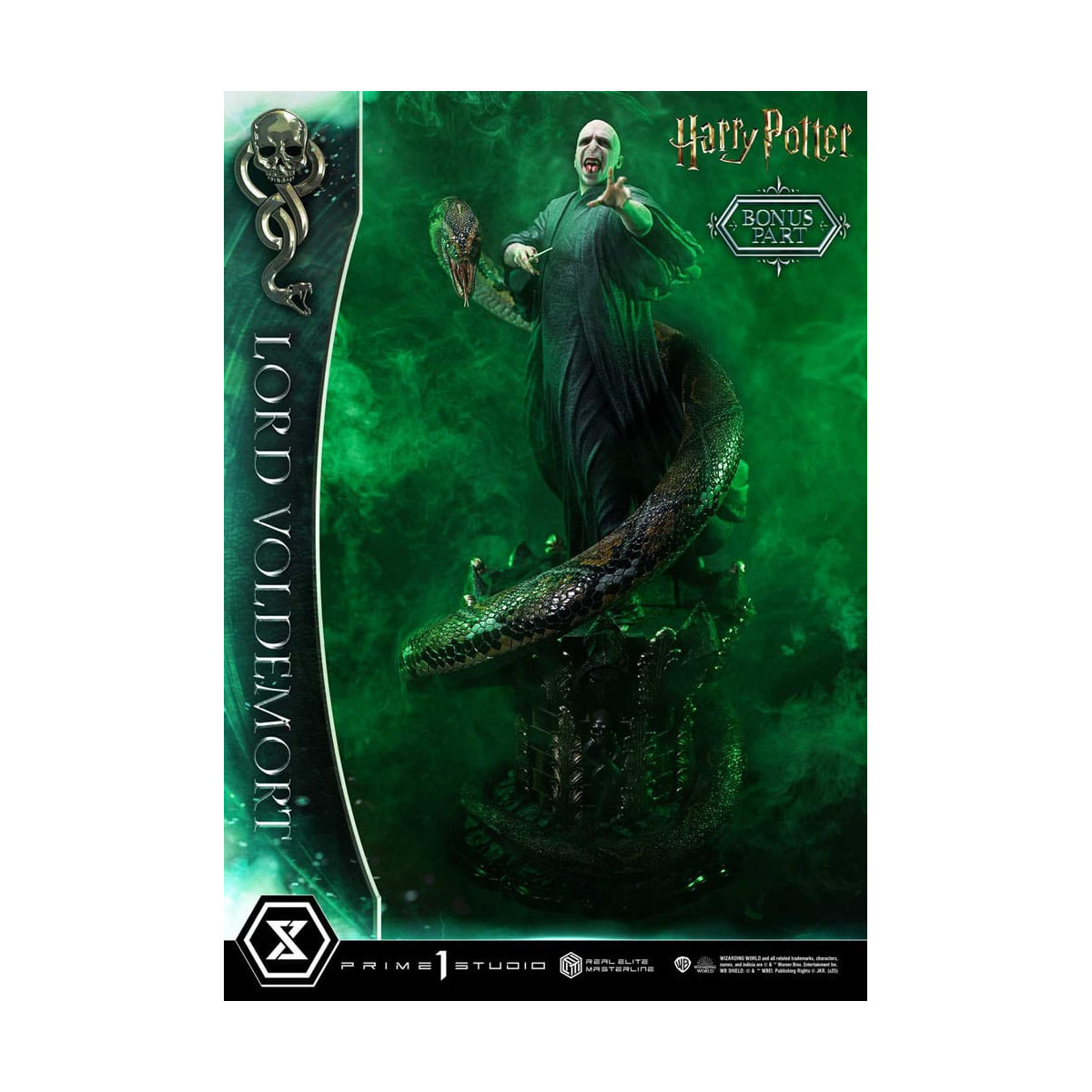 Prime 1 Studio - Harry Potter Statuette Real Elite Masterline Serie 1/4 Lord Voldemort Bonus Version