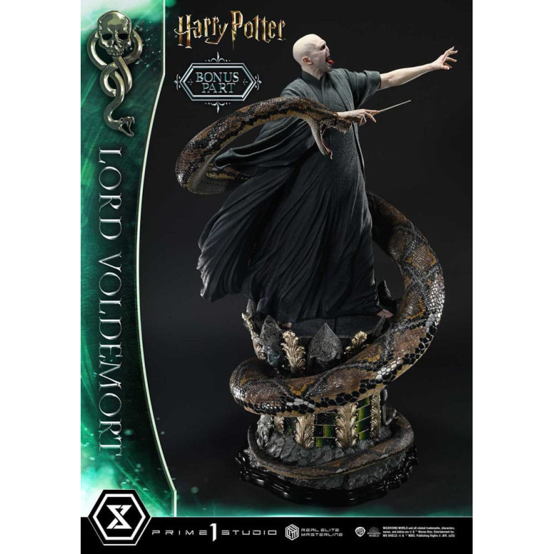 Prime 1 Studio - Harry Potter Statuette Real Elite Masterline Serie 1/4 Lord Voldemort Bonus Version
