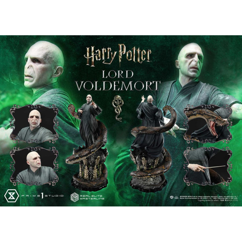 Prime 1 Studio - Harry Potter Statuette Real Elite Masterline Serie 1/4 Lord Voldemort Bonus Version