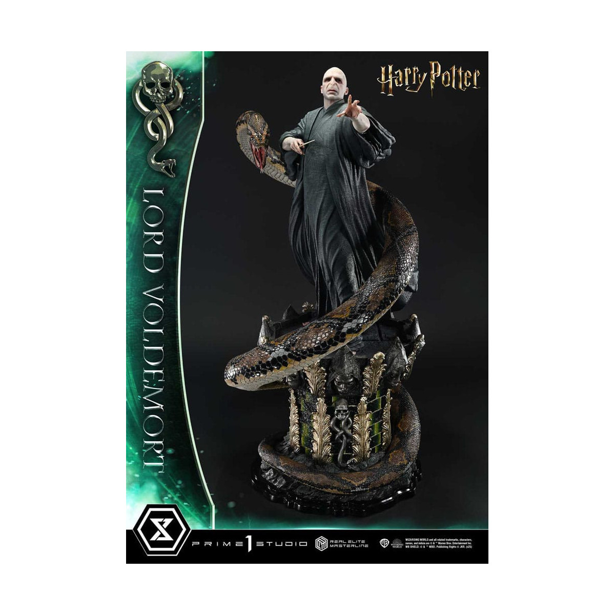 Prime 1 Studio - Harry Potter Statuette Real Elite Masterline Serie 1/4 Lord Voldemort Bonus Version