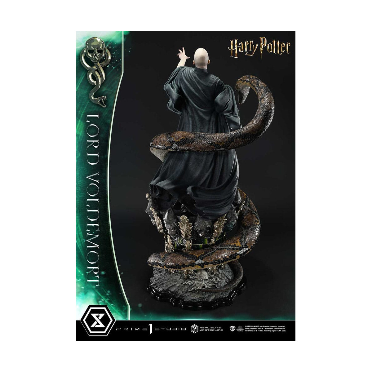 Prime 1 Studio - Harry Potter Statuette Real Elite Masterline Serie 1/4 Lord Voldemort Bonus Version