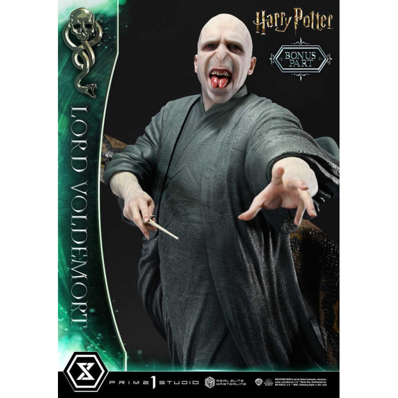Prime 1 Studio - Harry Potter Statuette Real Elite Masterline Serie 1/4 Lord Voldemort Bonus Version
