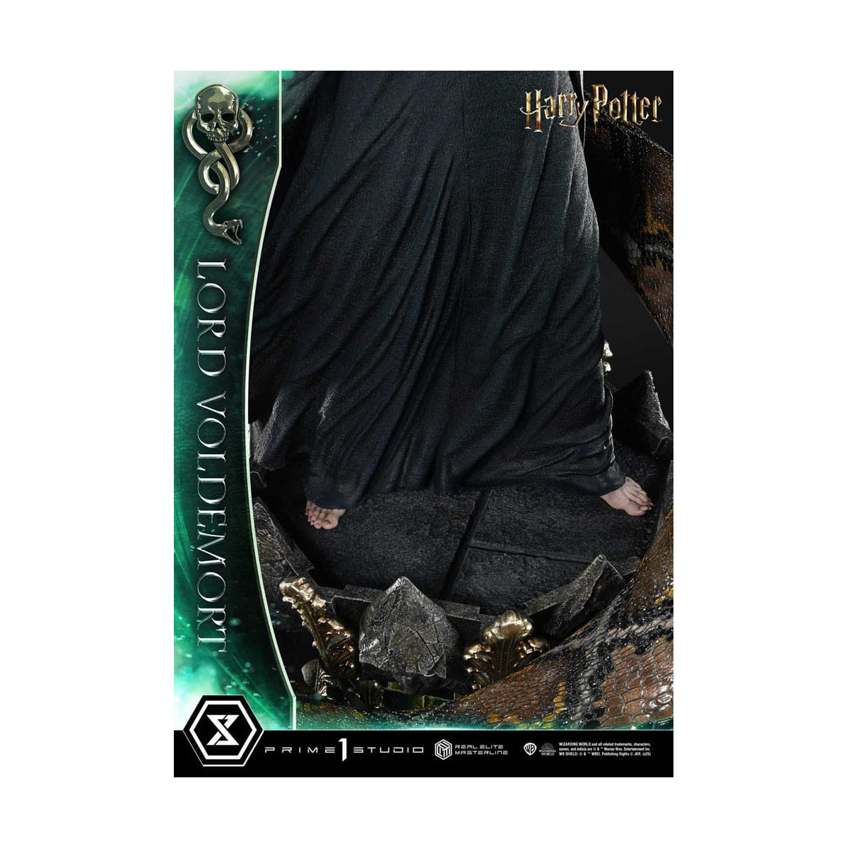 Prime 1 Studio - Harry Potter Statuette Real Elite Masterline Serie 1/4 Lord Voldemort Bonus Version