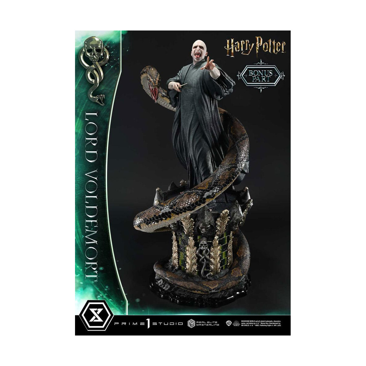 Prime 1 Studio - Harry Potter Statuette Real Elite Masterline Serie 1/4 Lord Voldemort Bonus Version