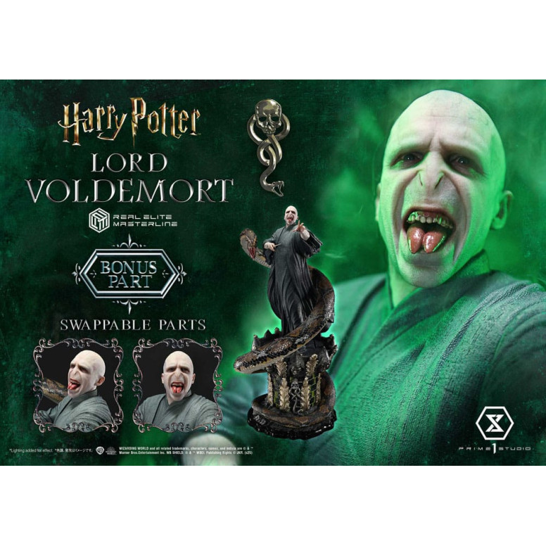 Prime 1 Studio - Harry Potter Statuette Real Elite Masterline Serie 1/4 Lord Voldemort Bonus Version