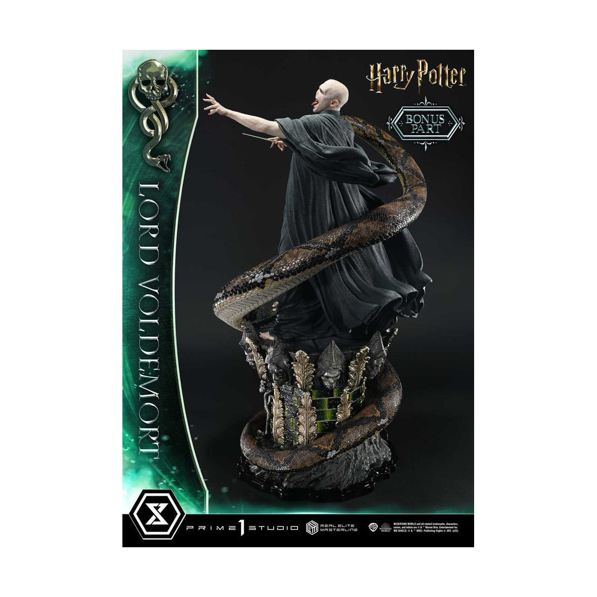 Prime 1 Studio - Harry Potter Statuette Real Elite Masterline Serie 1/4 Lord Voldemort Bonus Version