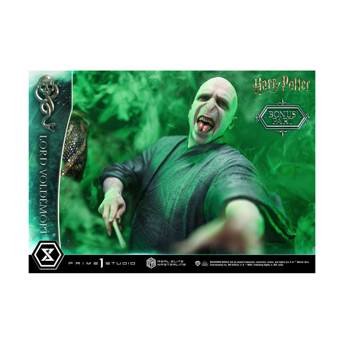 Prime 1 Studio - Harry Potter Statuette Real Elite Masterline Serie 1/4 Lord Voldemort Bonus Version