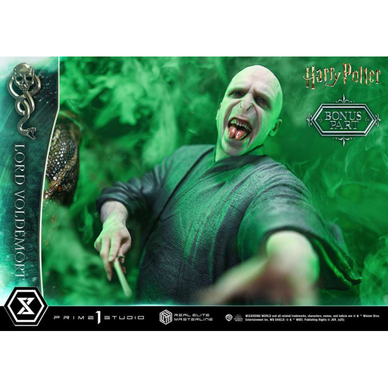 Prime 1 Studio - Harry Potter Statuette Real Elite Masterline Serie 1/4 Lord Voldemort Bonus Version