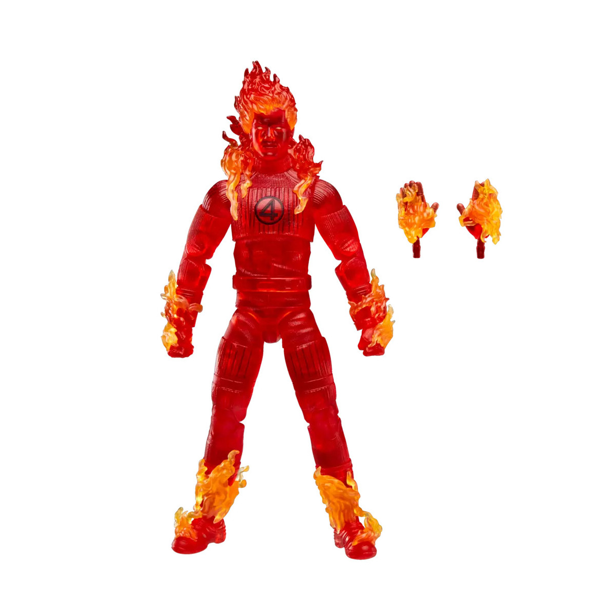 Marvel Legends - Menschliche Fackel - Die Fantastischen Vier Erste Schritte Figur