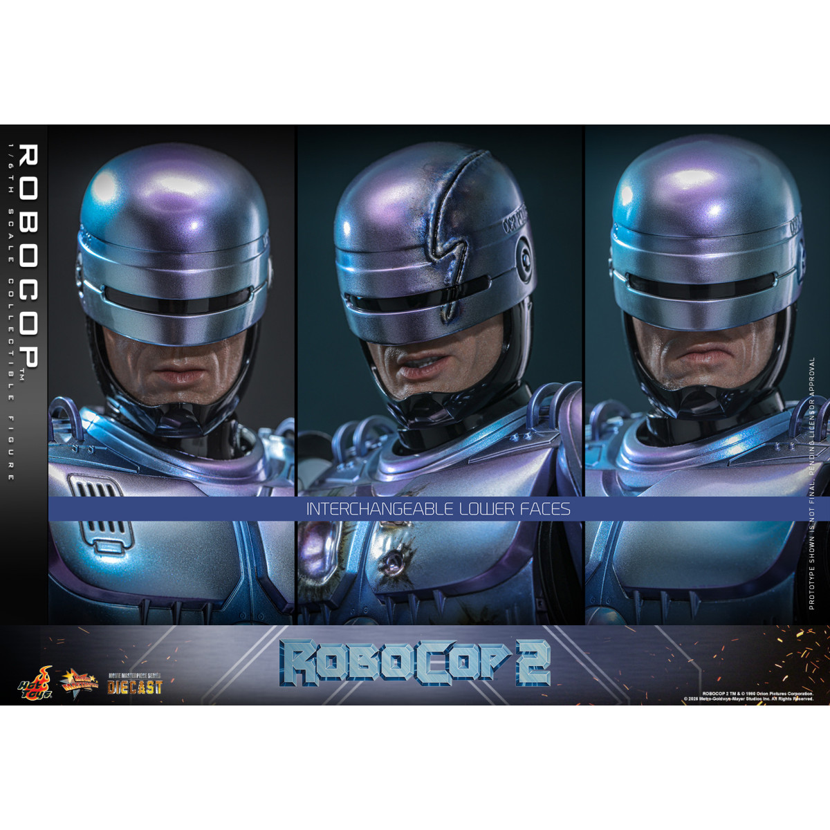 Hot Toys - Robocop 2 Movie Masterpiece Figur 1/6