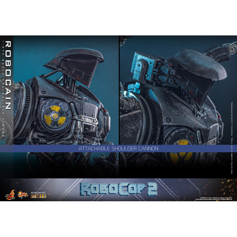 Hot Toys - Robocop 2 - RoboCain Movie Masterpiece Actionfigur 1/6