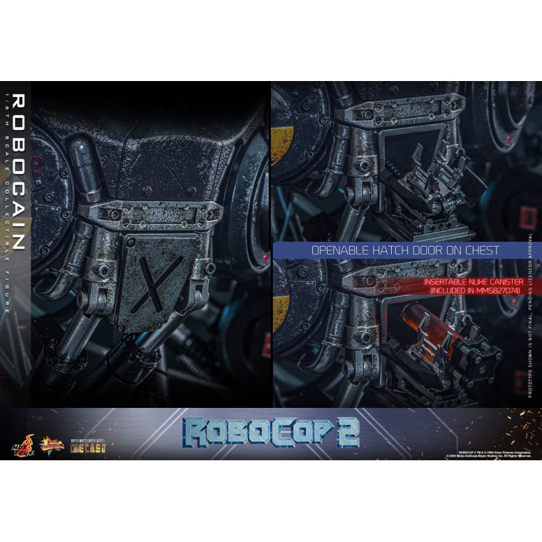 Hot Toys - Robocop 2 - RoboCain Movie Masterpiece Actionfigur 1/6
