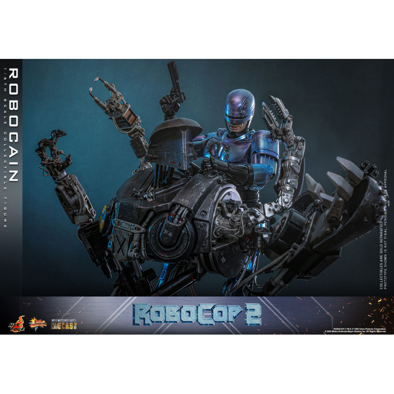 Hot Toys - Robocop 2 - RoboCain Movie Masterpiece Actionfigur 1/6