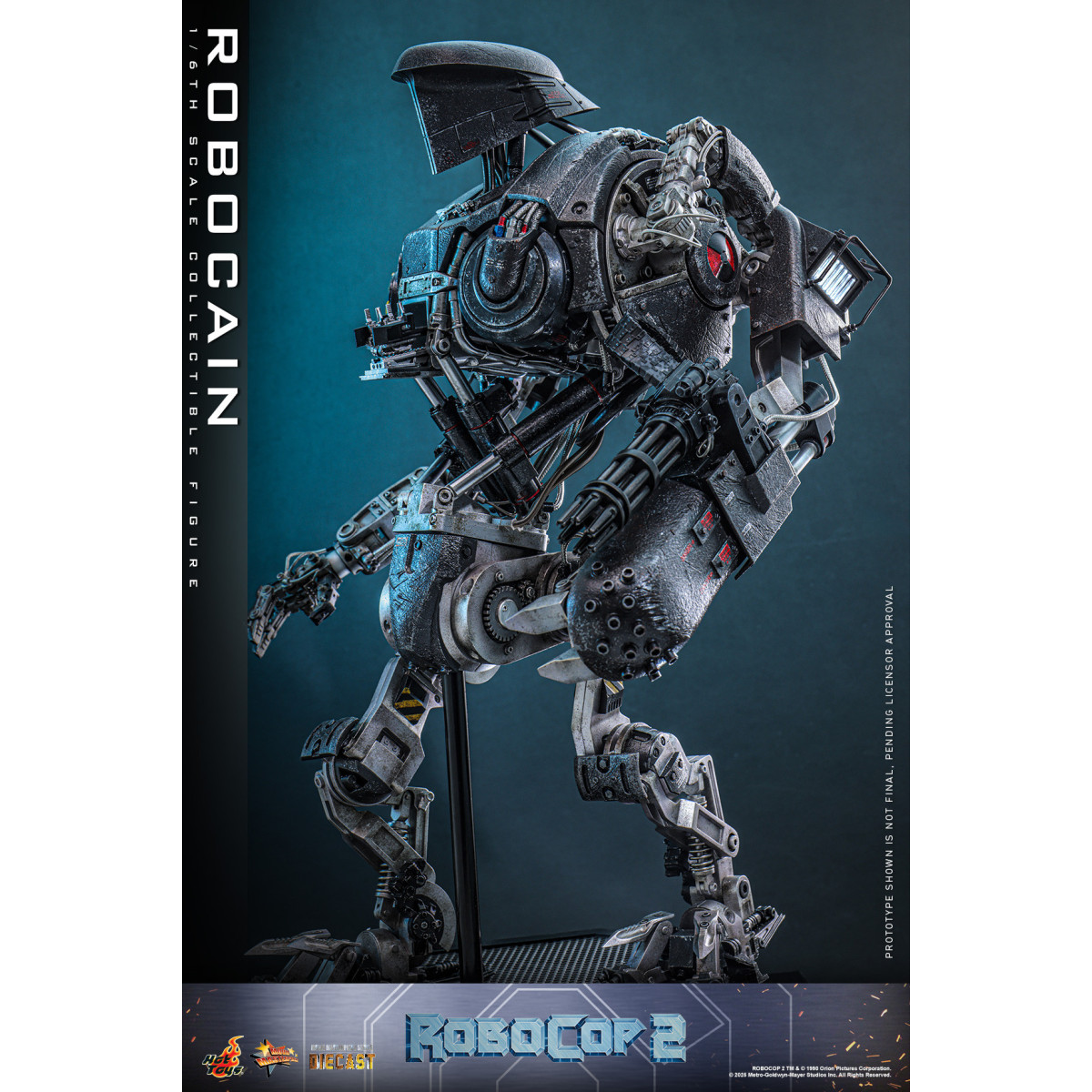 Hot Toys - Robocop 2 - RoboCain Movie Masterpiece Actionfigur 1/6
