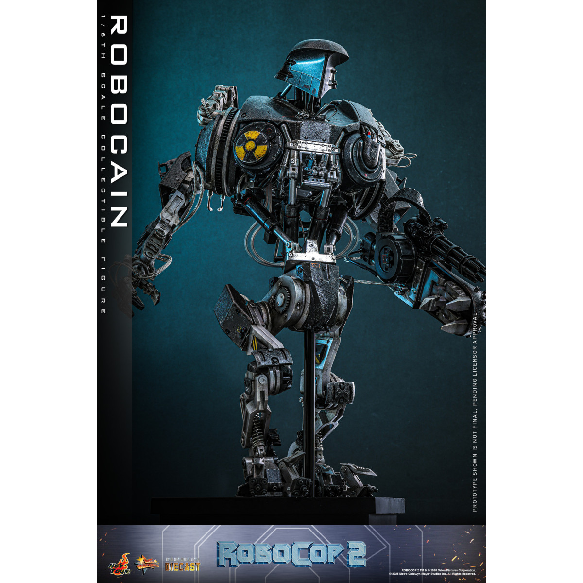Hot Toys - Robocop 2 - RoboCain Movie Masterpiece Actionfigur 1/6