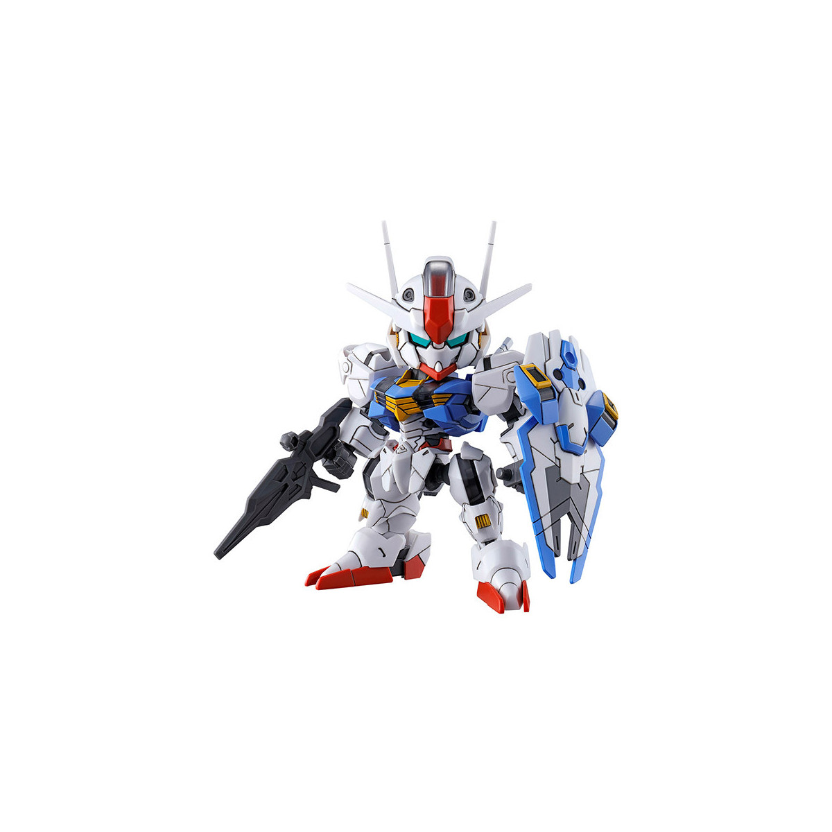 Bandai - Gunpla - SD Gundam Ex-Standard - XVX-016 Gundam Aerial - MOBILE SUIT GUNDAM: Die Hexe vom Merkur