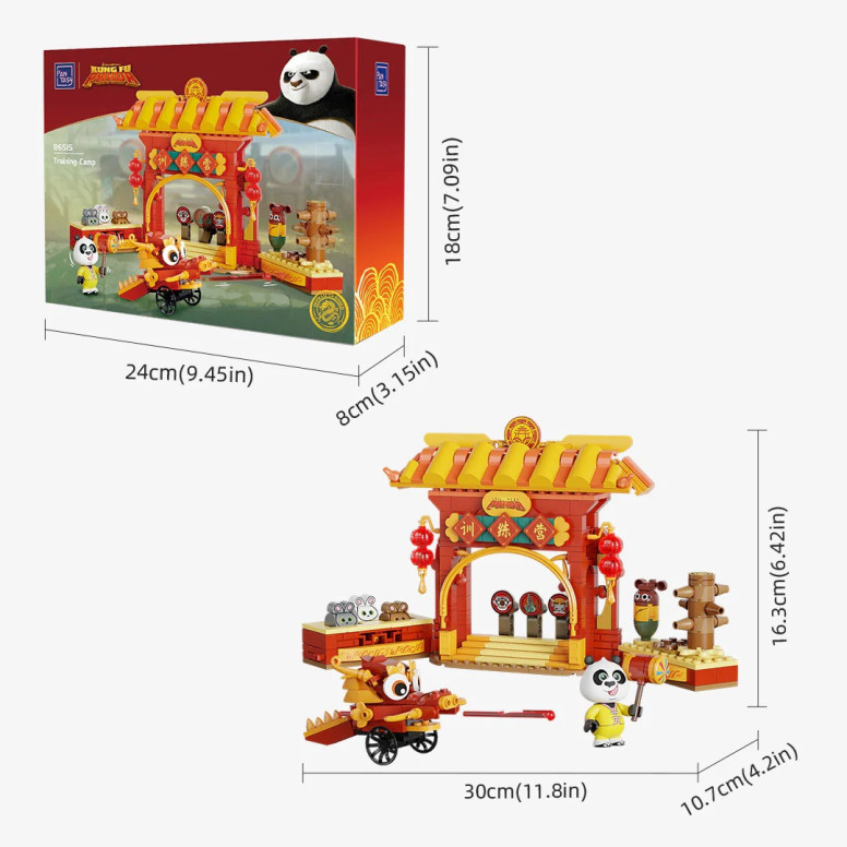 Pantasy - Kung Fu Panda - Trainingslager (ein Konstrukt einstellen)