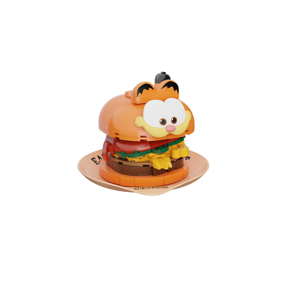 Pantasy - Garfield Foodie Series- Garfield Hamburger (ein Konstrukt setzen)