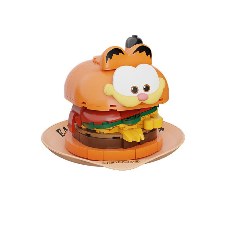 Pantasy - Garfield Foodie Series- Garfield Hamburger (ein Konstrukt setzen)