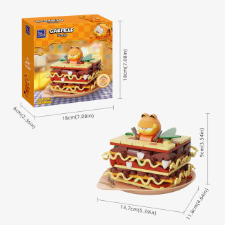 Pantasy - Garfield-Foodie-Serie - Garfield-Lasagne (ein Konstrukt setzen)