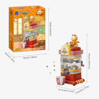 Pantasy - Garfield Fantastische Maschinen Serie - Garfield Popcornmaschine (set a construire)
