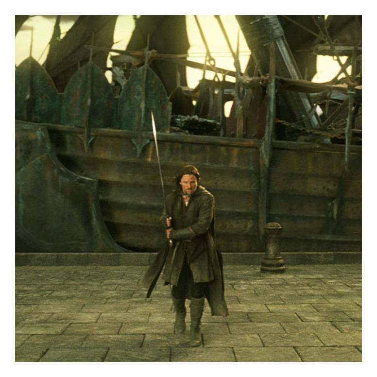 Weta - Aragorn Miniatur Statue - Der Herr der Ringe - LOTR