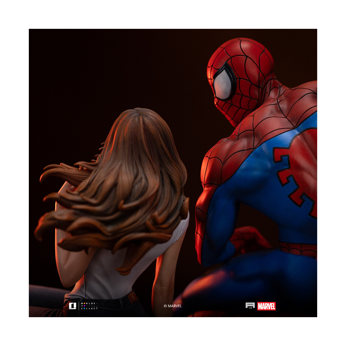 Iron Studios Marvel Comics - Spider-Man und MJ Diorama 1/6