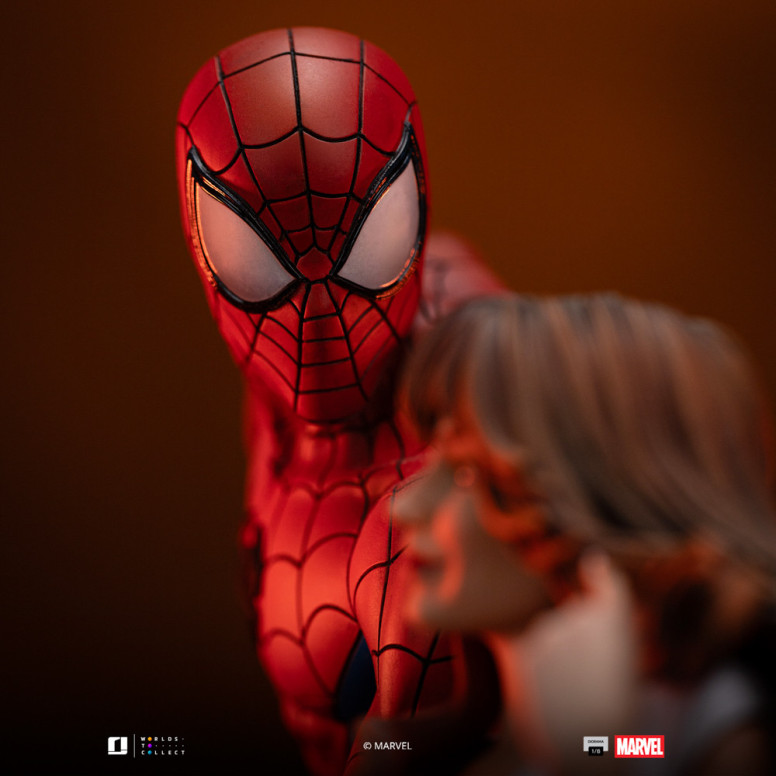 Iron Studios Marvel Comics - Spider-Man und MJ Diorama 1/6