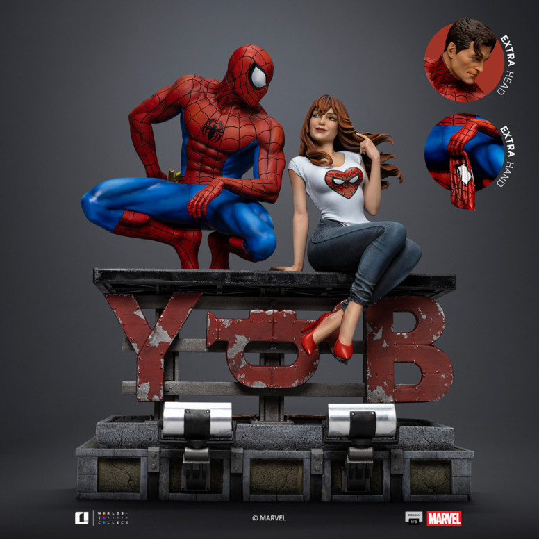Iron Studios Marvel Comics - Spider-Man und MJ Diorama 1/6