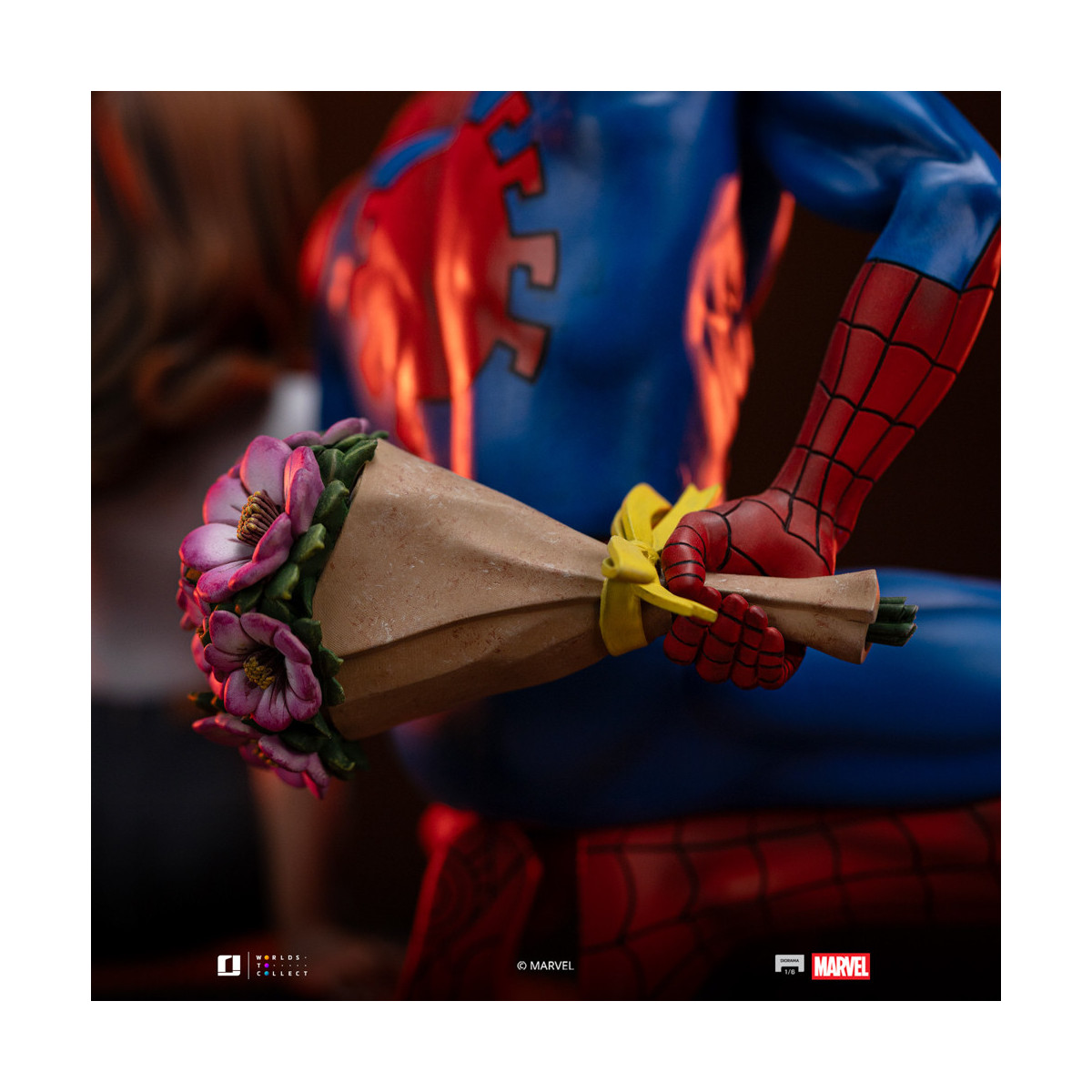 Iron Studios Marvel Comics - Spider-Man und MJ Diorama 1/6