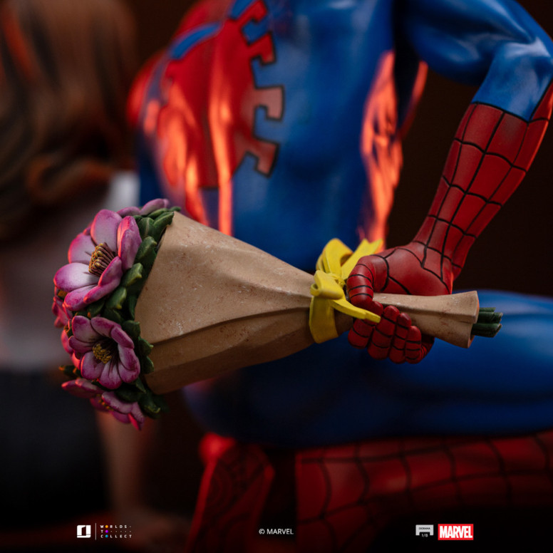 Iron Studios Marvel Comics - Spider-Man und MJ Diorama 1/6