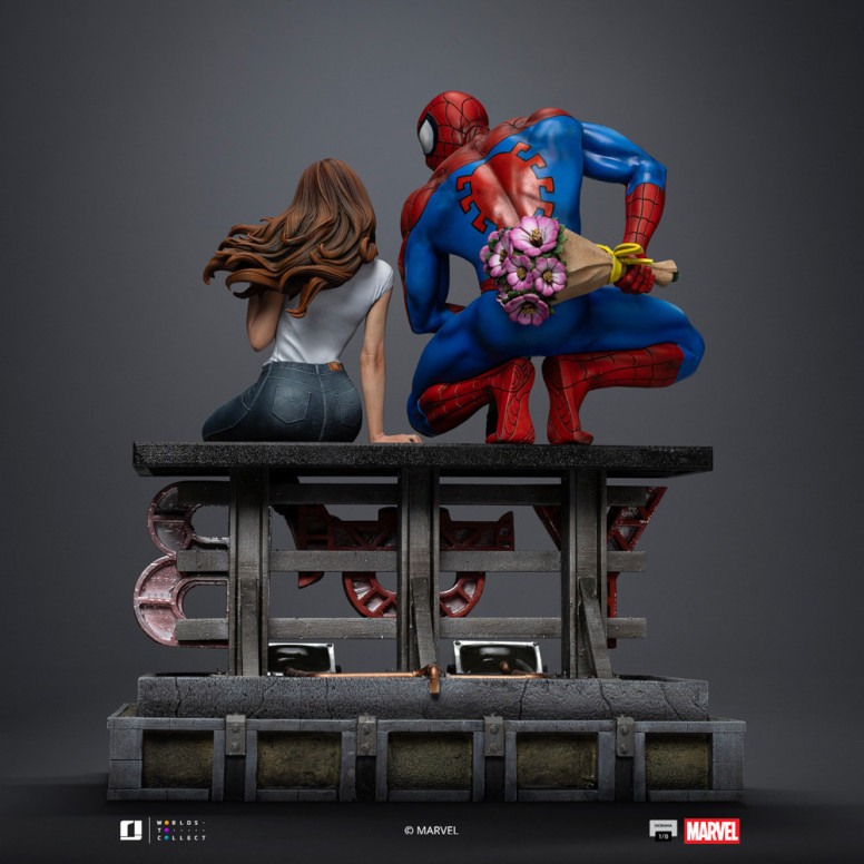 Iron Studios Marvel Comics - Spider-Man und MJ Diorama 1/6