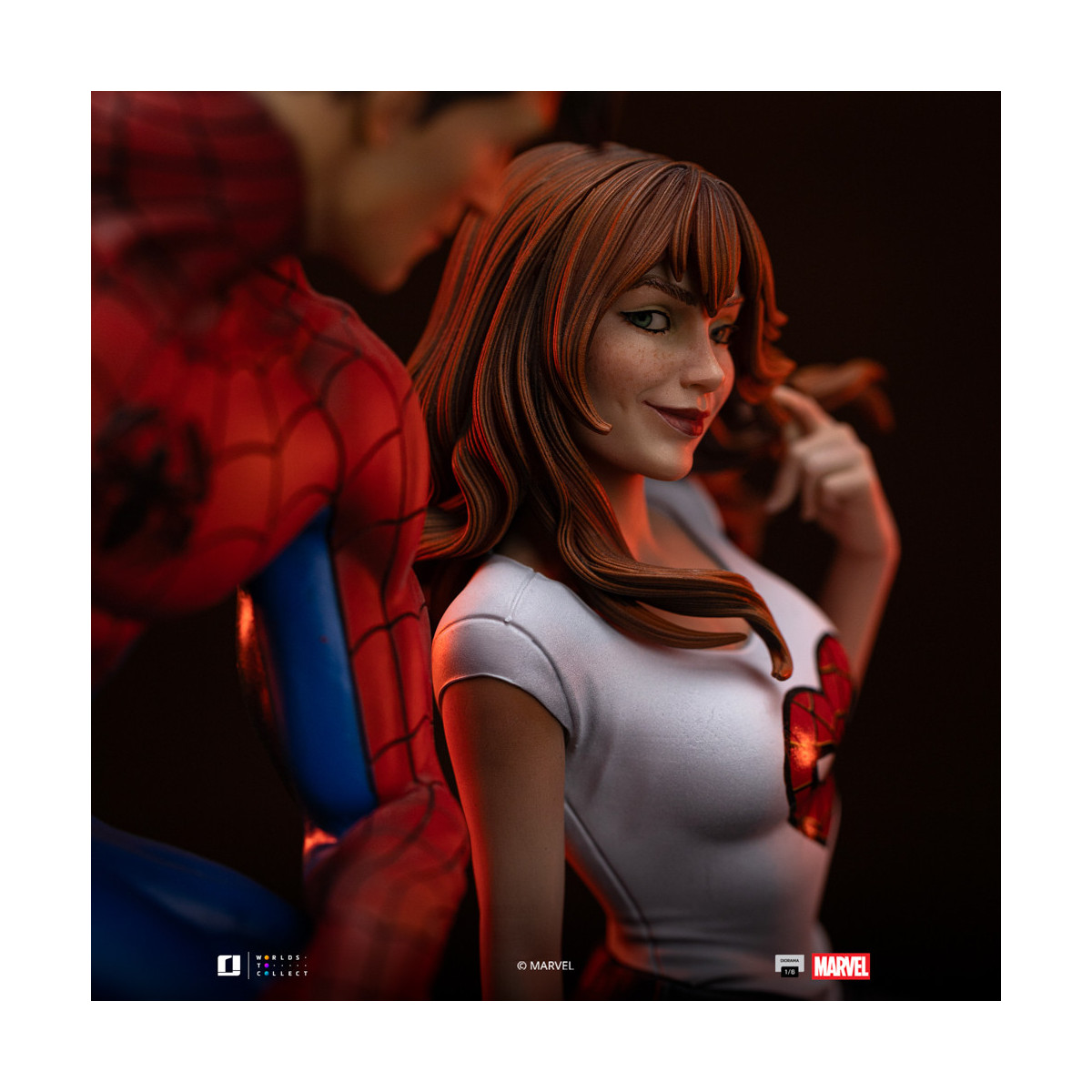 Iron Studios Marvel Comics - Spider-Man und MJ Diorama 1/6