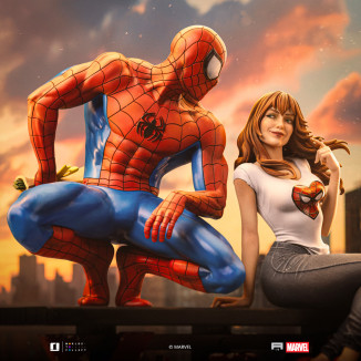 Iron Studios Marvel Comics - Spider-Man und MJ Diorama 1/6