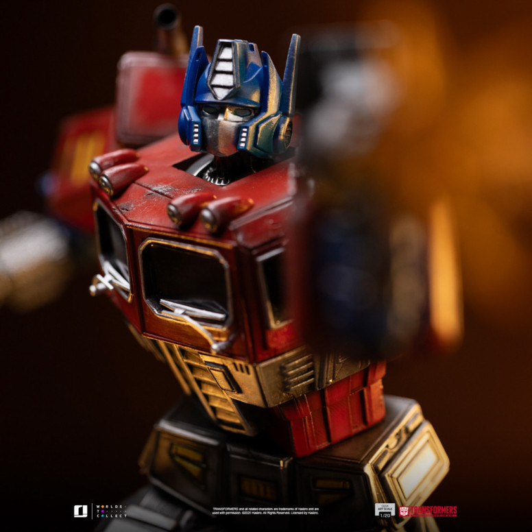 Iron Studios - Transformers - Optimus Prime Demi Kunst Maßstab 1/20