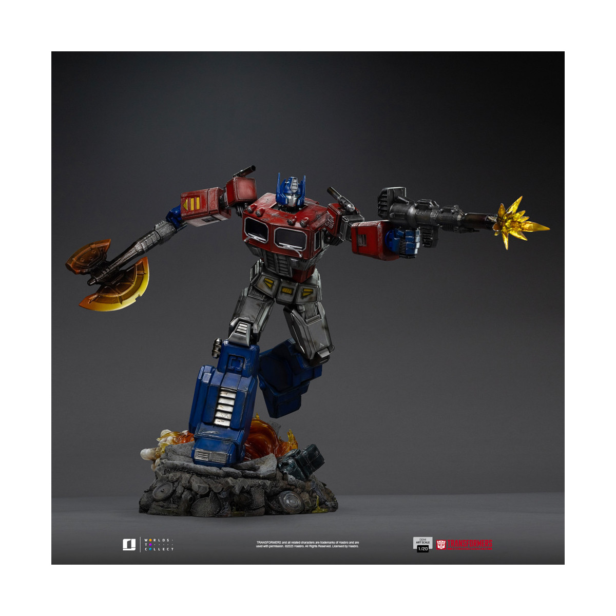 Iron Studios - Transformers - Optimus Prime Demi Kunst Maßstab 1/20