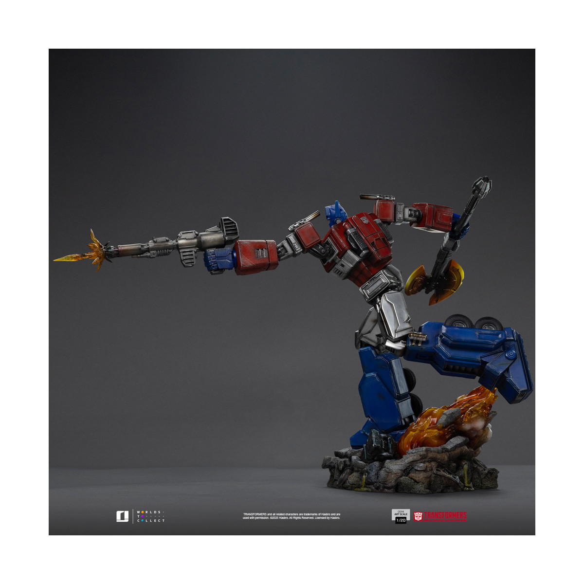 Iron Studios - Transformers - Optimus Prime Demi Kunst Maßstab 1/20