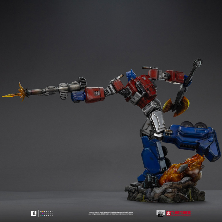 Iron Studios - Transformers - Optimus Prime Demi Kunst Maßstab 1/20
