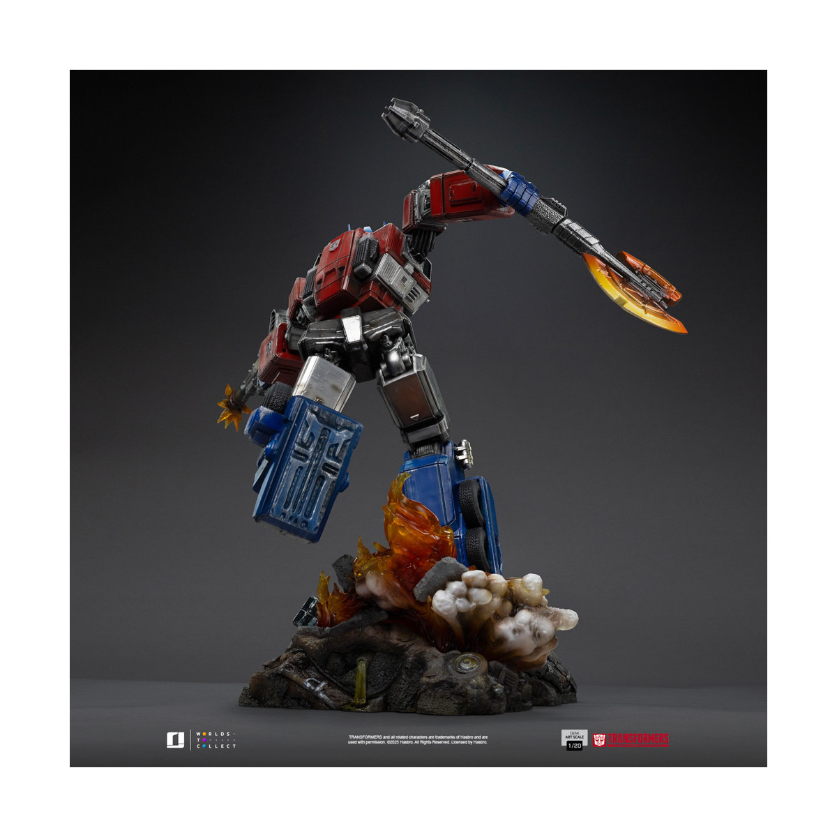 Iron Studios - Transformers - Optimus Prime Demi Kunst Maßstab 1/20