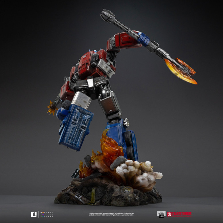 Iron Studios - Transformers - Optimus Prime Demi Kunst Maßstab 1/20