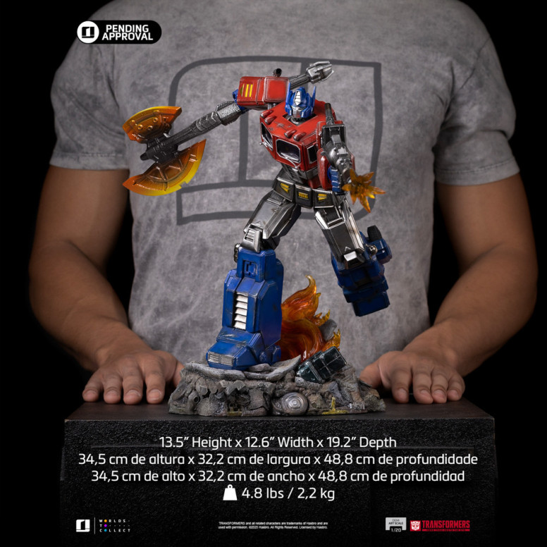 Iron Studios - Transformers - Optimus Prime Demi Kunst Maßstab 1/20